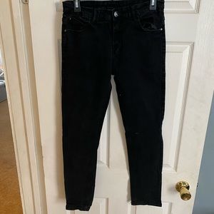 Plain Black Jeans